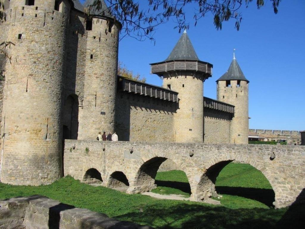 L'Oree De La Cite Villa Carcassonne Exterior foto