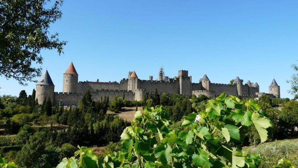 L'Oree De La Cite Villa Carcassonne Exterior foto