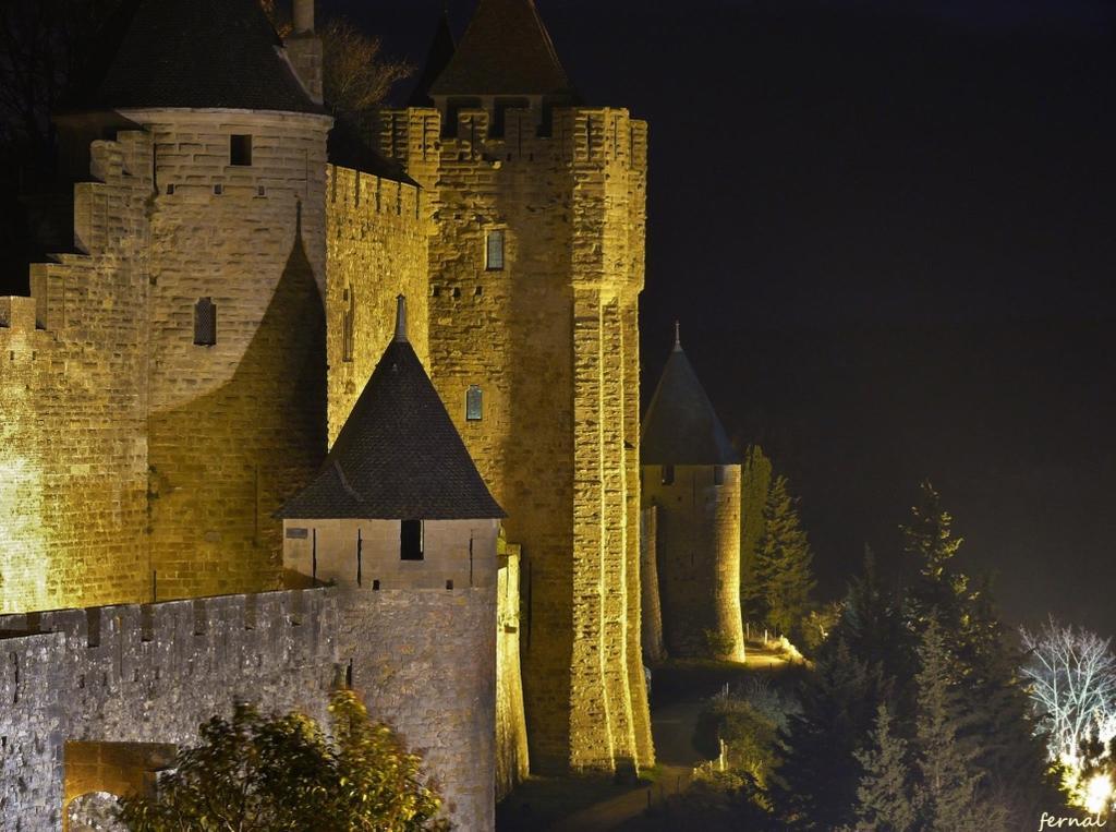 L'Oree De La Cite Villa Carcassonne Exterior foto